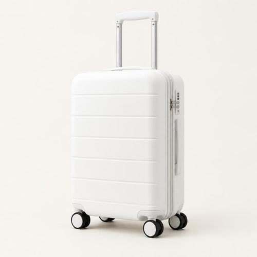 Luhxe Carry-On Spinner in snow white